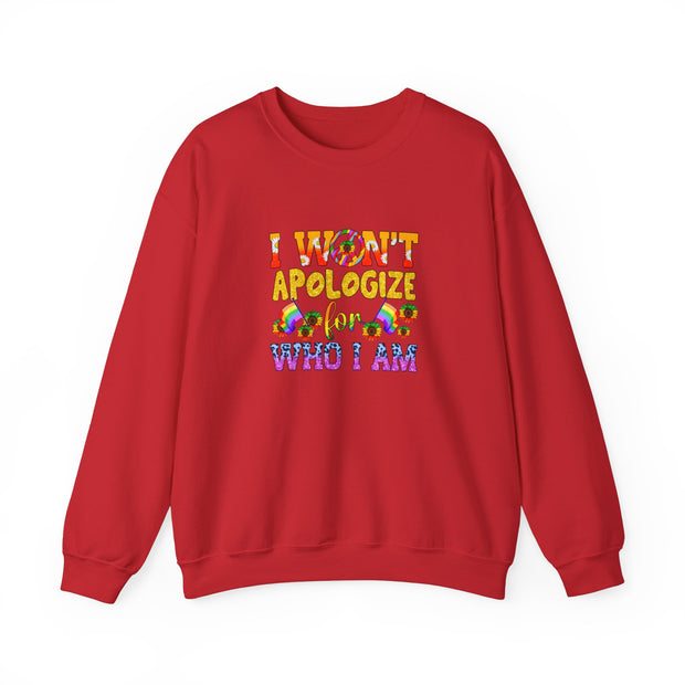 I Won’t Apologize Unisex Heavy Blend™ Crewneck Sweatshirt
