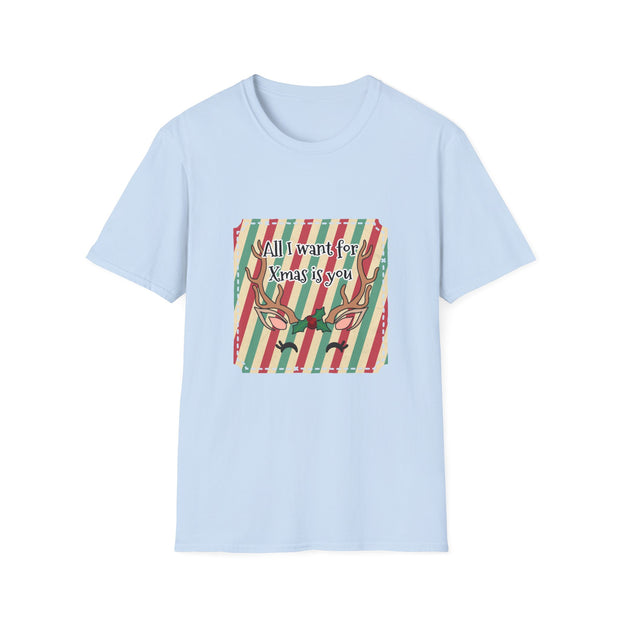 Reindeer Unisex Softstyle T-Shirt