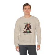 Funny Coffee Dog Unisex Heavy Blend™ Crewneck Sweatshirt