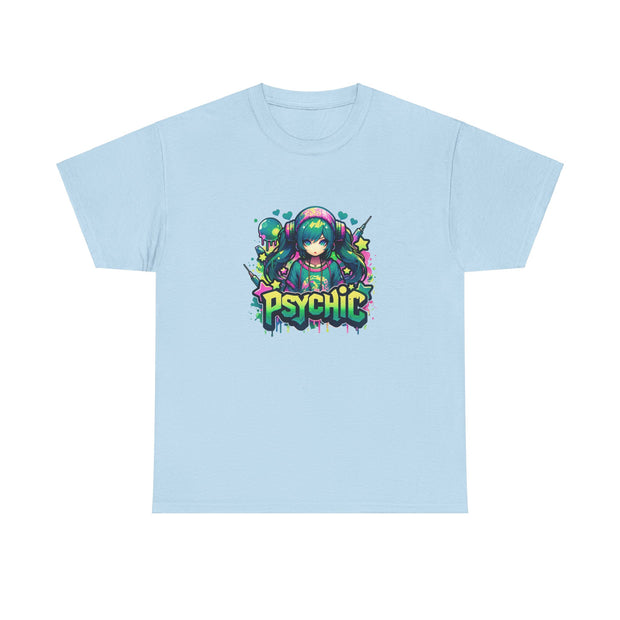 Graffiti Anime Girls Unisex Heavy Cotton Tee