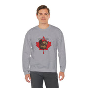 Sweatshirt Angry Beaver Canada Maple Leaf Unisex Heavy Blend Crewneck