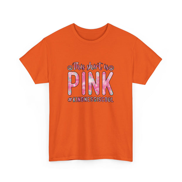 This Shirt is Pink Unisex Heavy Cotton Tee