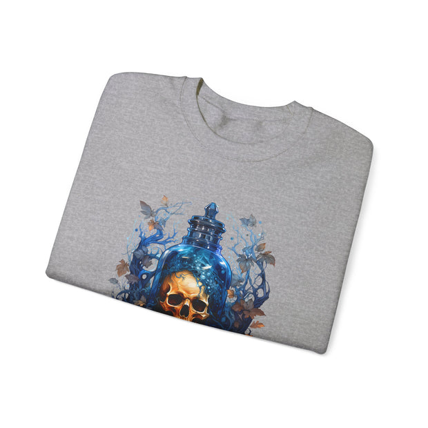 Bottled Skull Unisex Heavy Blend™ Crewneck Sweatshirt