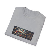 Born to Fish Unisex Softstyle T-Shirt