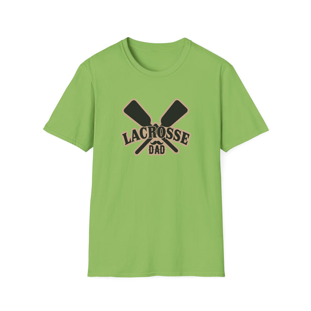 Lacrosse Dad Unisex Softstyle T-Shirt