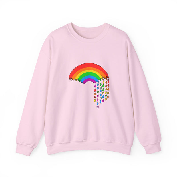 Raining Pride Unisex Heavy Blend™ Crewneck Sweatshirt