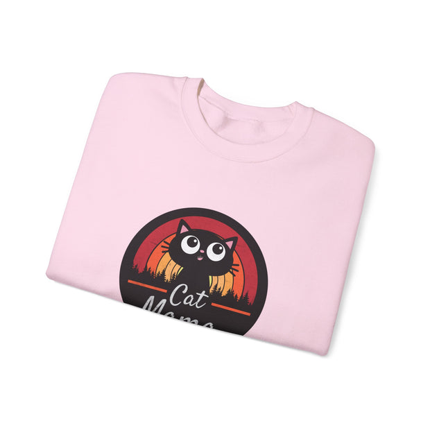 Cat Mama Unisex Heavy Blend™ Crewneck Sweatshirt