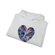 Heart Butterfly Unisex Heavy Blend™ Hooded Sweatshirt