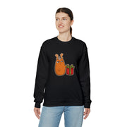 Christmas cat Unisex Heavy Blend™ Crewneck Sweatshirt