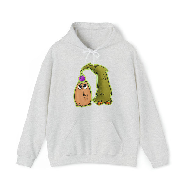 Christmas Cat Unisex Heavy Blend™ Hooded Sweatshirt