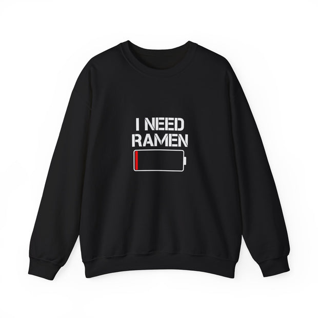 I Need Ramen Unisex Heavy Blend™ Crewneck Sweatshirt