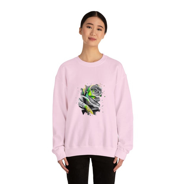 Rose Unisex Heavy Blend™ Crewneck Sweatshirt