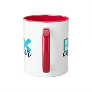 Fuck Cancer Accent Mugs, 11oz