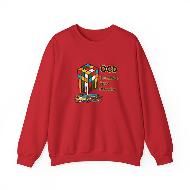 Rubik Cube Unisex Heavy Blend™ Crewneck Sweatshirt