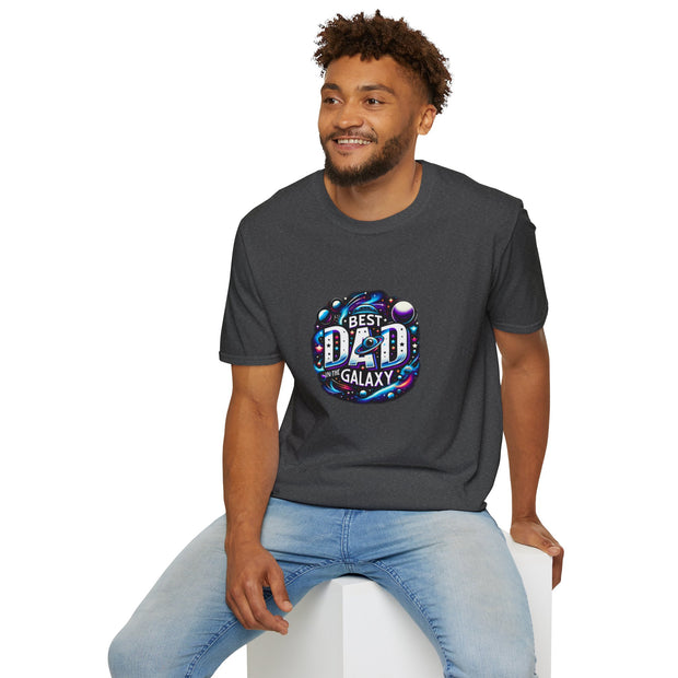 Best Dad in the Galaxy Unisex Softstyle T-Shirt
