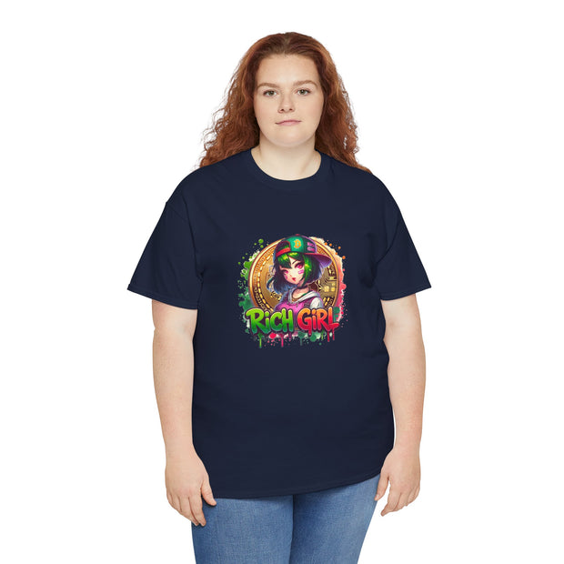 Graffiti Anime Girls Unisex Heavy Cotton Tee