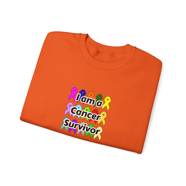 Cancer Survivor Unisex Heavy Blend™ Crewneck Sweatshirt