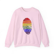 Pride Fingerprint Unisex Heavy Blend™ Crewneck Sweatshirt