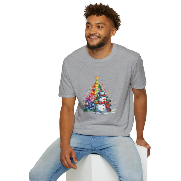 Snowman Unisex Softstyle T-Shirt