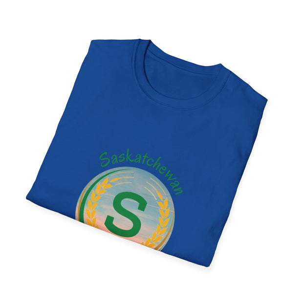 Saskatchewan Born & Raised Unisex Softstyle T-Shirt