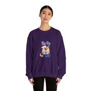 Christmas cat Unisex Heavy Blend™ Crewneck Sweatshirt