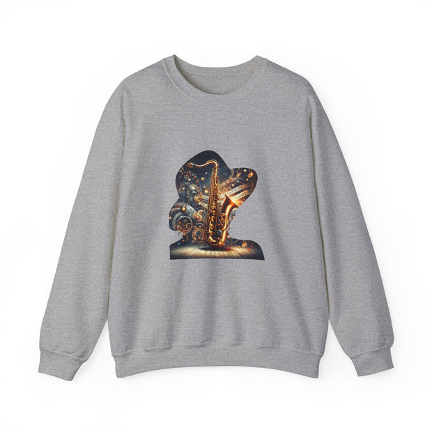 Saxophone Unisex Heavy Blend™ Crewneck Sweatshirt