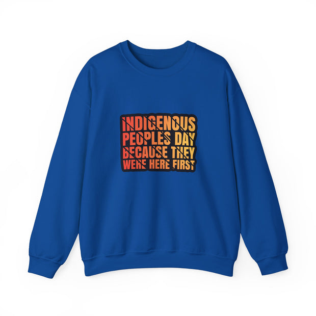Indigenous Peoples Day Unisex Heavy Blend™ Crewneck Sweatshirt