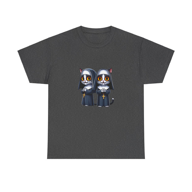 Horror Movie Cats Unisex Heavy Cotton Tee