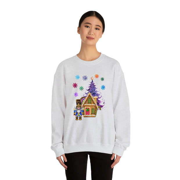 Gnome Nutcracker Unisex Heavy Blend™ Crewneck Sweatshirt