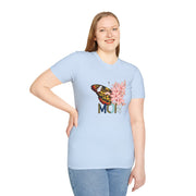 Butterfly Mom Unisex Softstyle T-Shirt