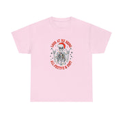 Festive Skeleton Unisex Heavy Cotton Tee