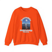 Cree Saskatchewan skies Unisex Heavy Blend™ Crewneck Sweatshirt