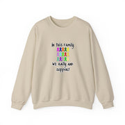 Cancer Family Support Unisex Heavy Blend™ Crewneck Sweatshirt