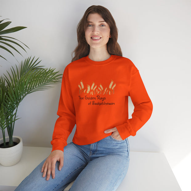 Saskatchewan Wheat Unisex Heavy Blend™ Crewneck Sweatshirt