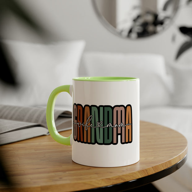 Grandma Accent Mugs, 11oz