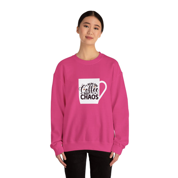 Coffee and Chaos Unisex Heavy Blend™ Crewneck Sweatshirt
