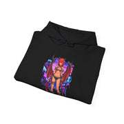 Anime Female Demon Unisex Heavy Blend™ Hooded Sweatshirt