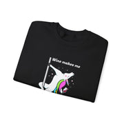 Unicorn Wine Unisex Heavy Blend™ Crewneck Sweatshirt