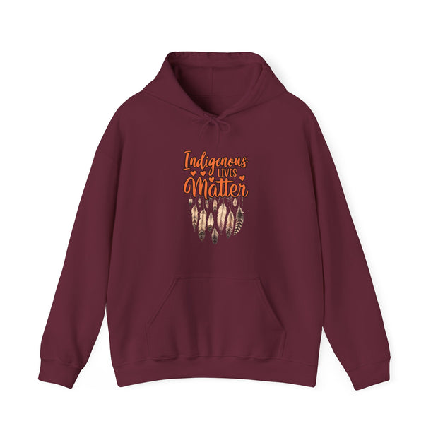 Indigenous Lives Matter Unisex Heavy Blend™ Hooded Sweatshirt
