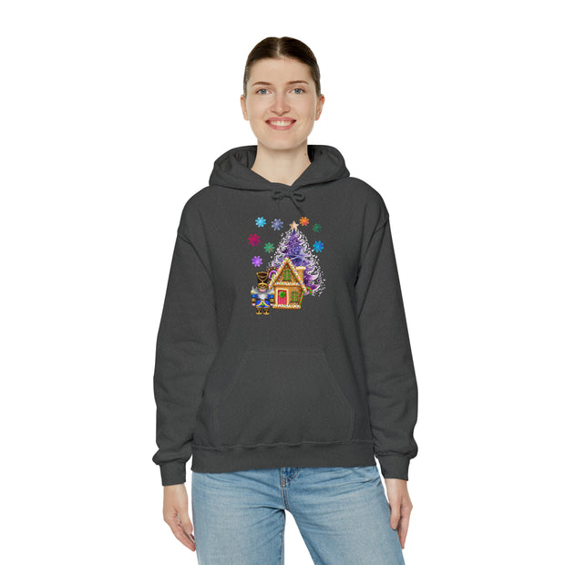 Gnome nutcracker Unisex Heavy Blend™ Hooded Sweatshirt