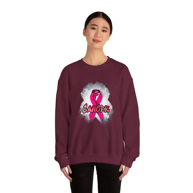 F Cancer Unisex Heavy Blend™ Crewneck Sweatshirt