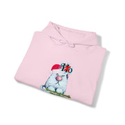 Christmas cat Unisex Heavy Blend™ Hooded Sweatshirt