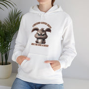 I Pretend that Coffee Helps Unisex Heavy Blend™ Hooded Sweatshirt