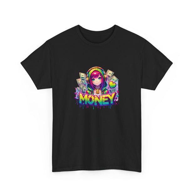 Graffiti Anime Girls Unisex Heavy Cotton Tee
