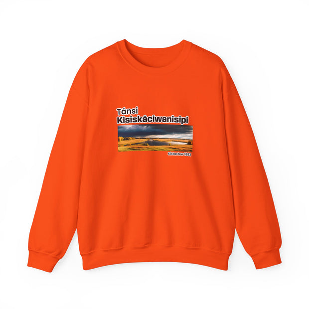 Tánsi Cree Saskatchewan Unisex Heavy Blend™ Crewneck Sweatshirt
