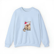 Christmas cat Unisex Heavy Blend™ Crewneck Sweatshirt