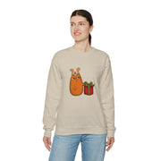 Christmas cat Unisex Heavy Blend™ Crewneck Sweatshirt