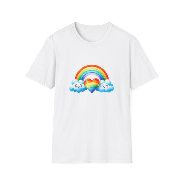 Rainbow Love Unisex Softstyle T-Shirt