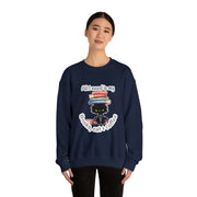 Books, Cat & Coffee Unisex Heavy Blend™ Crewneck Sweatshirt