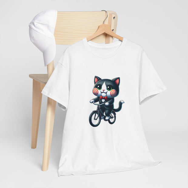 Horror Movie Cats Unisex Heavy Cotton Tee